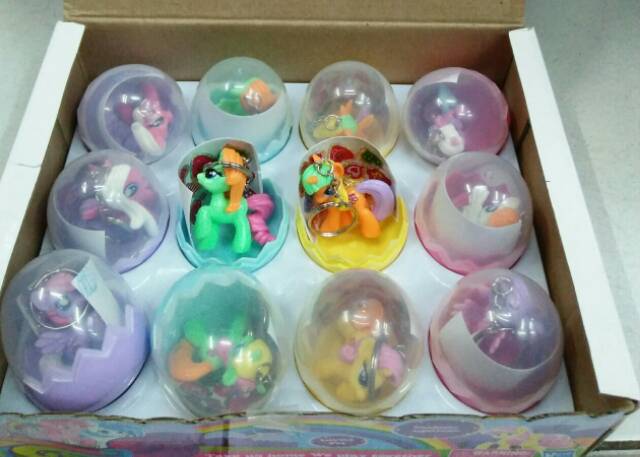 Mainan anak Telor Pony isi 12 pcs/Box