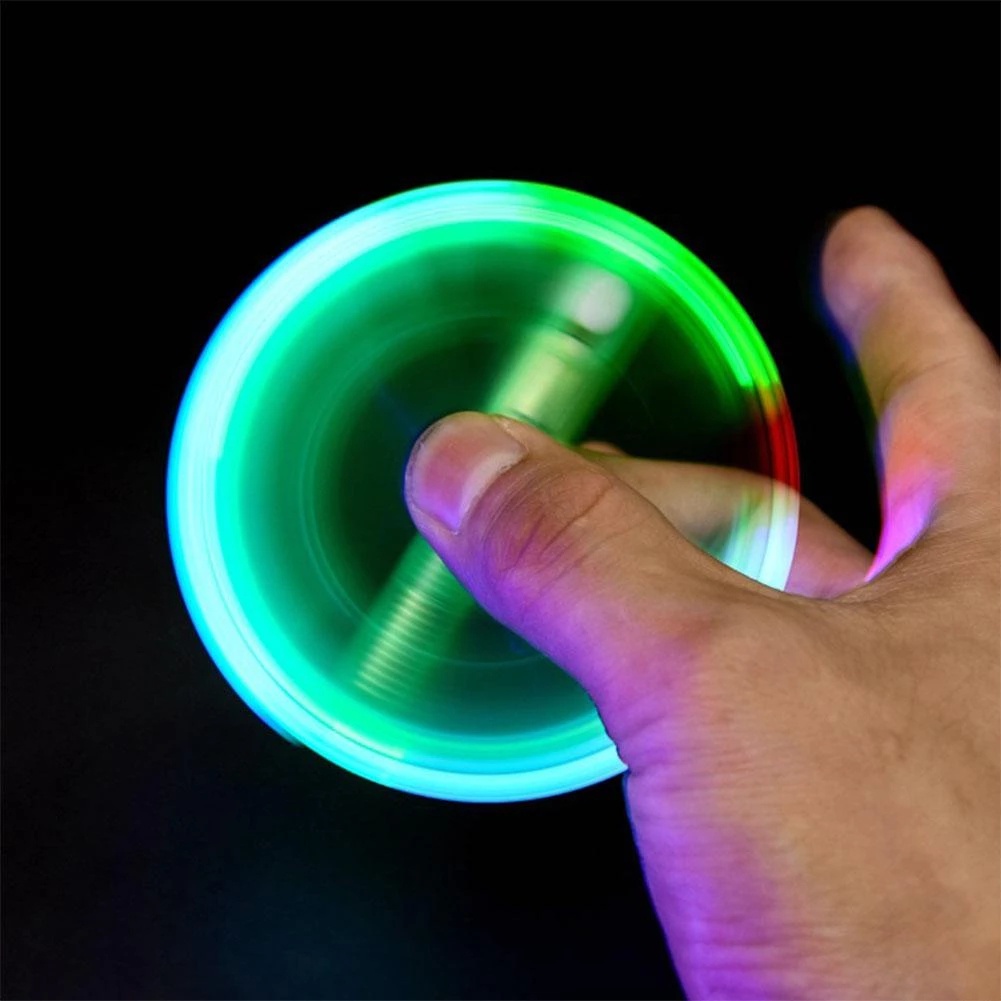 Fidget Spinner Luminous Kreatif Untuk Anak / Dewasa