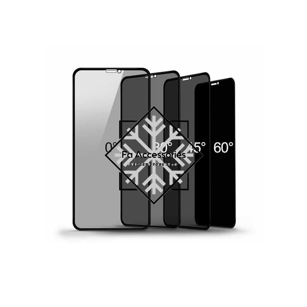 FA Tempered Glass Privacy Anti Spy Full xiaomi poco m3 M3PRO M4 M5 M5S S x3 x3pro X5 X5PRO pro nfc X3NFC mi 8 9 9T T 5G lite 8lite