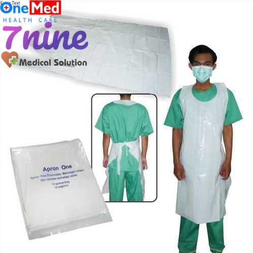 Celemek Plastik Apron OneMed / Apron / Celemek / Onemed