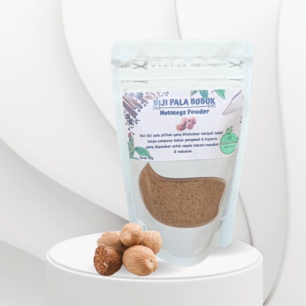 

BIJI PALA BUBUK ASLI 100%/NUTMEGS POWDER