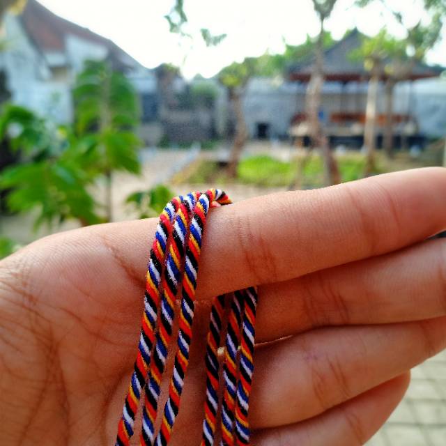 Gelang Pancadatu Ulir Original / Gelang Bali / Gelang Khas Bali / Gelang Panca Datu Bali / Gelang lima Warna / Gelang Panca Datu Ulir Original Khas Bali / Gelang Asli Bali / Kerajinan Khas Bali / Craft Dewata