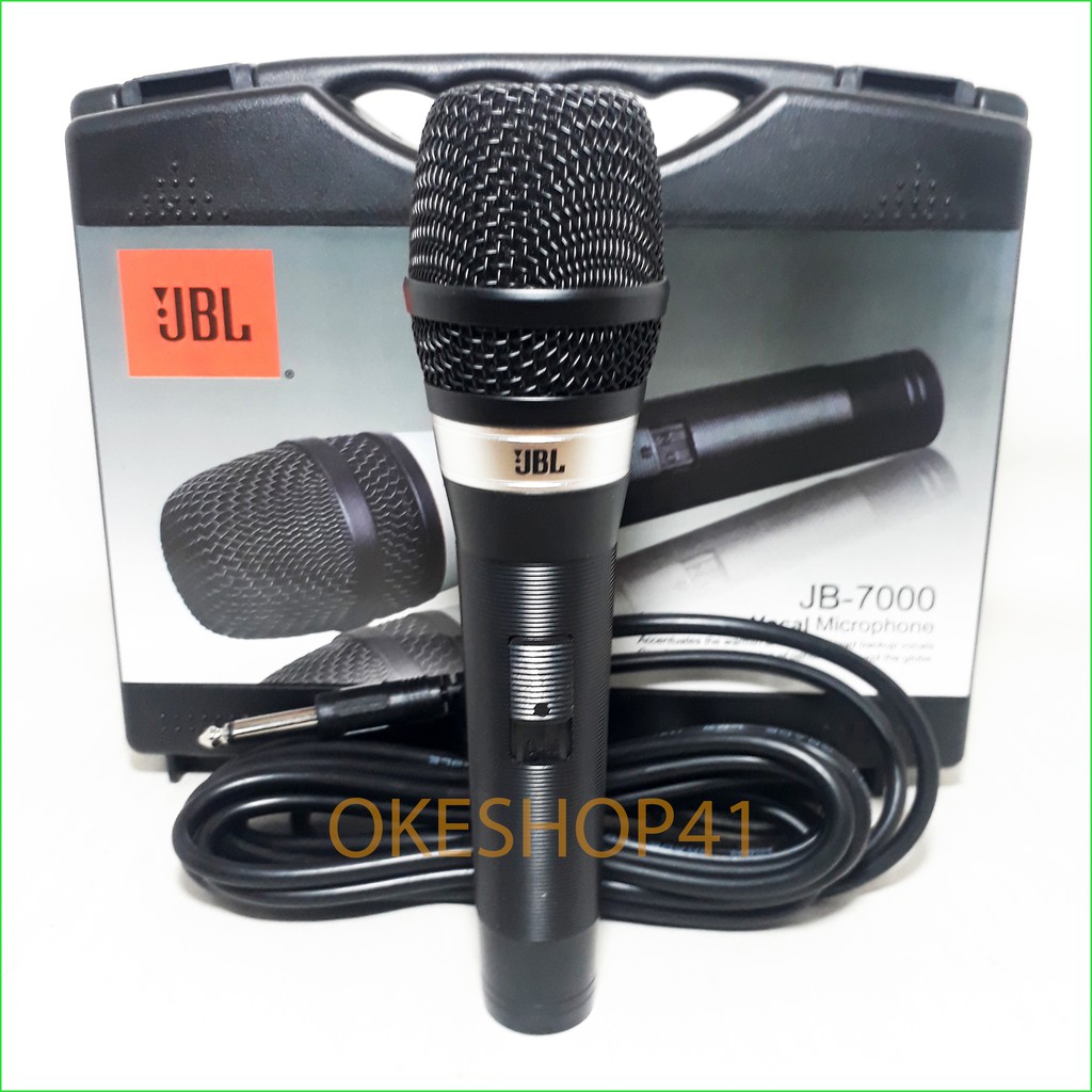 Jbl Mic Karaoke Kabel Jb-7000 Legandary Vocal Microphone