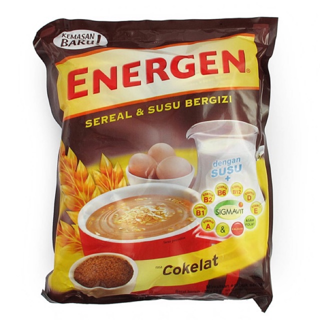 

Energen Sereal Instan Rasa Cokelat 20 x 29 g