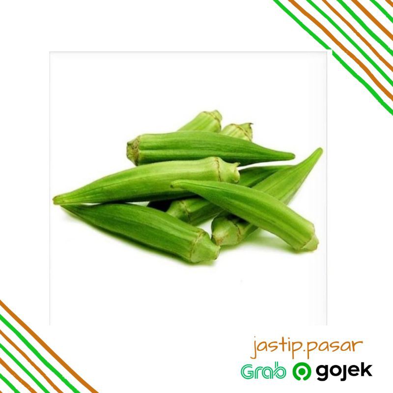 

Okra | 1 pack 200g Sayuran Segar Fresh (jastip.pasarsby)