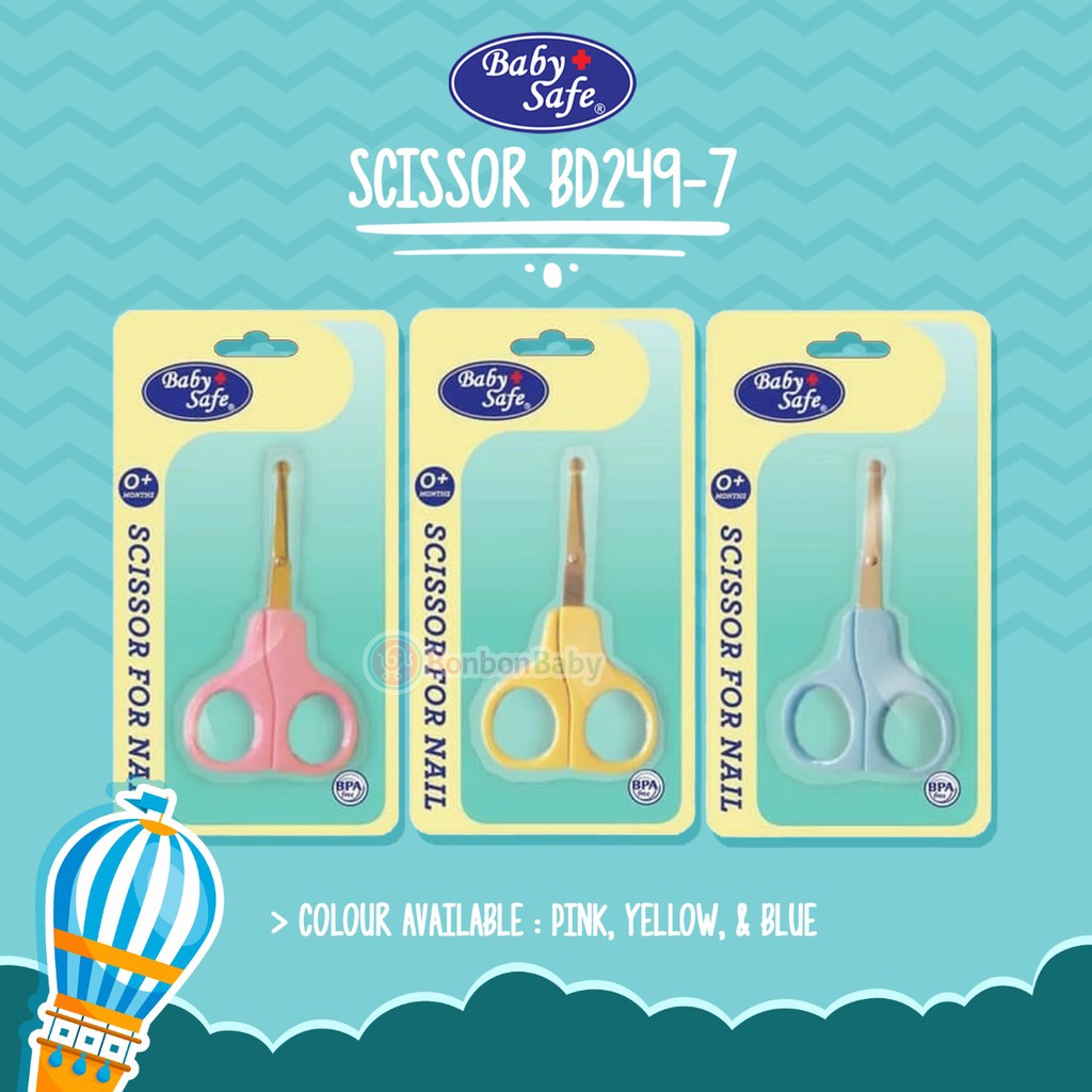 Babysafe Nail Scissor BD249-7