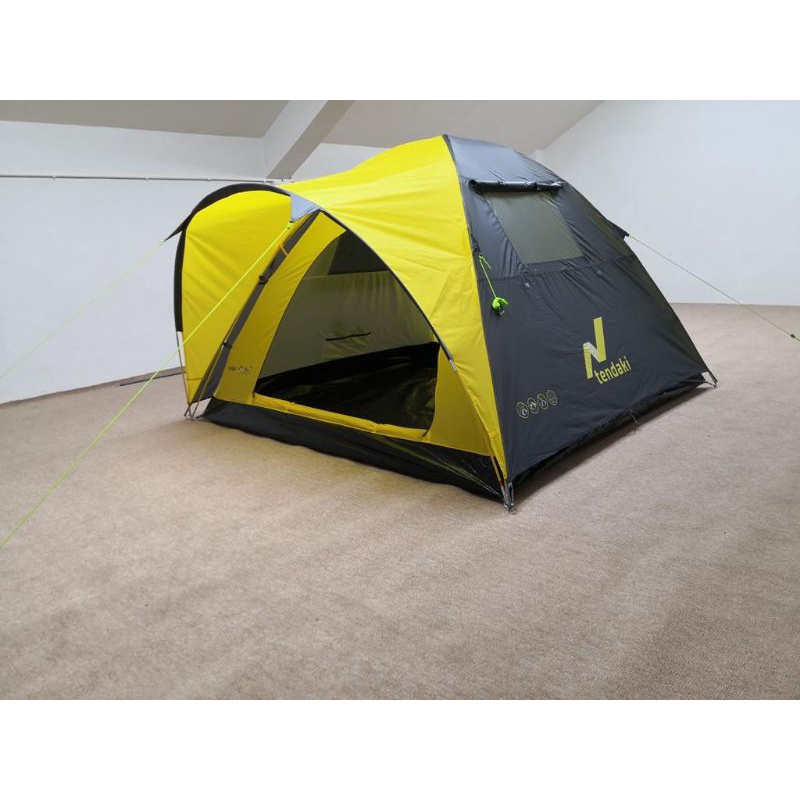 TENDAKI •Tenda Camping Dome •Moluccas4 •NSM 4 •Arundaya 4+ Air •Java 4 Light •Borneo 4 •Double Layer