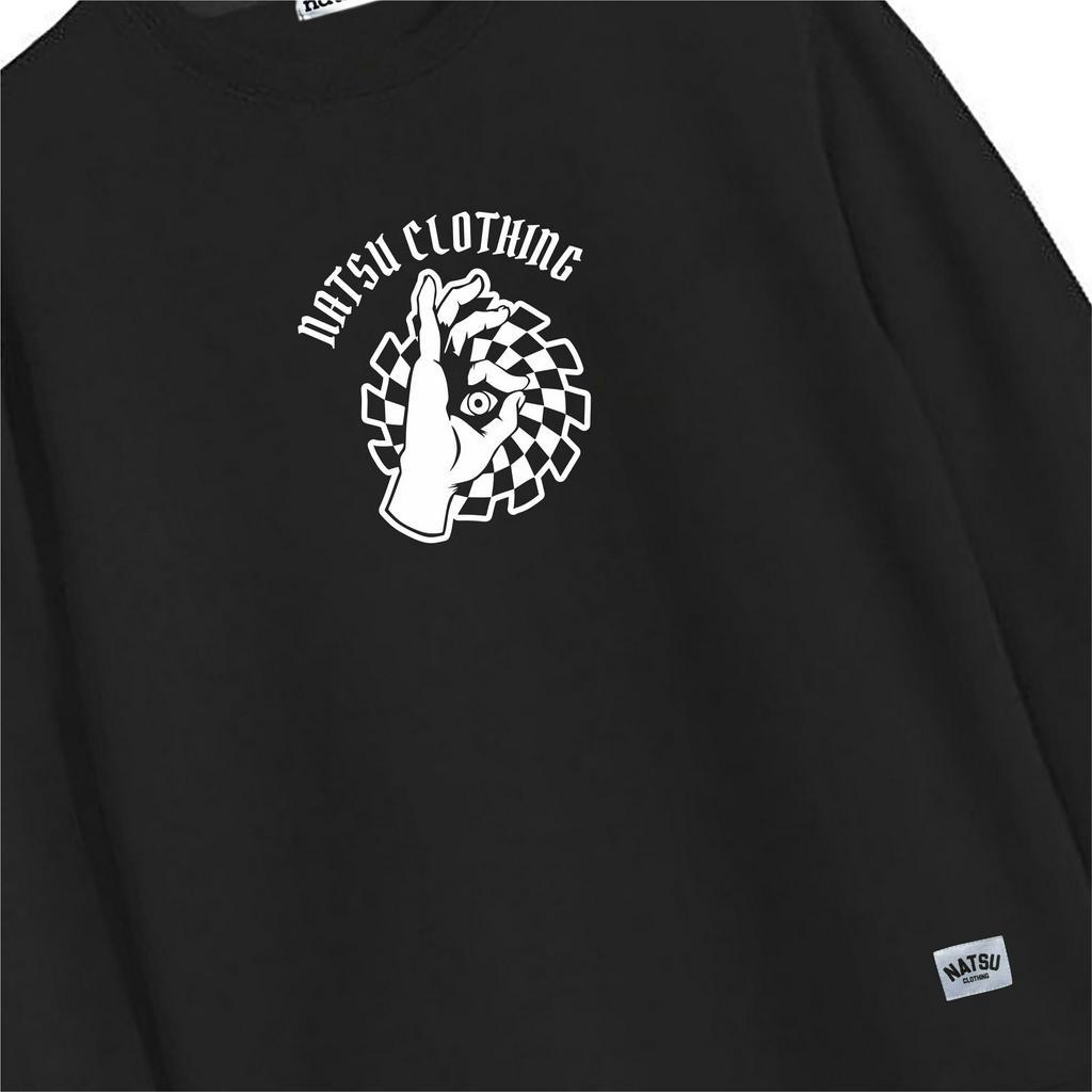 Sweater Crewneck Pria Natsu Co. - HAND EYE