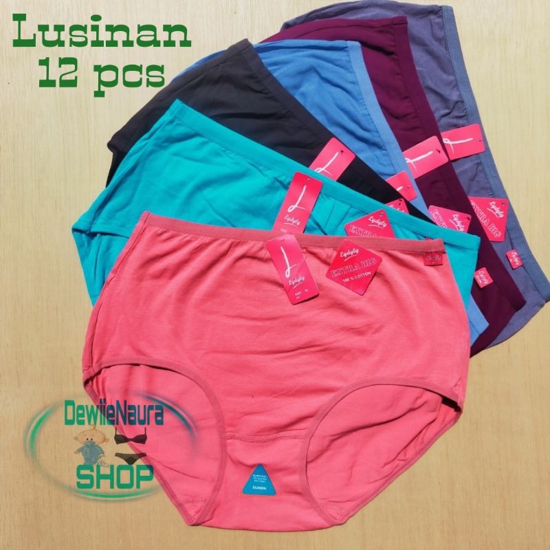 Cd Wanita Jumbo Lydyly 030 - Celana Dalam Wanita Jumbo - Cd Wanita Lusinan