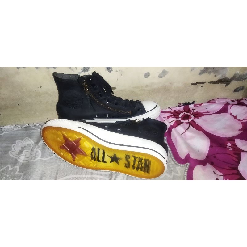 Converse John Varvatos Leather Double Zipper