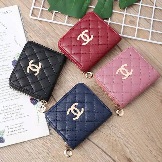 Medan Termurah KD02 Korean Style elegant Dompet Wanita import Dompet ch cantik zipper