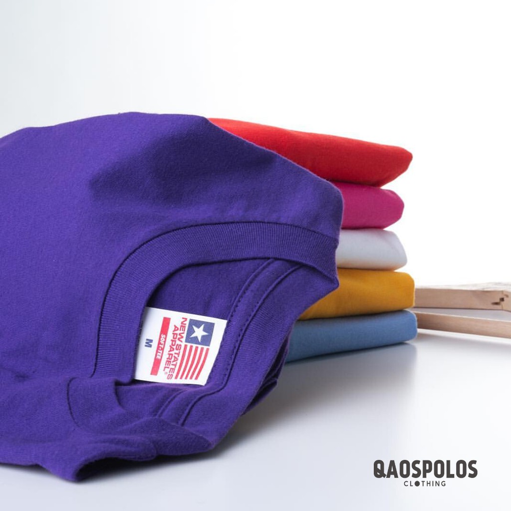  KAOS POLOS NSA  SOFT beli 6 gratis topi Shopee Indonesia