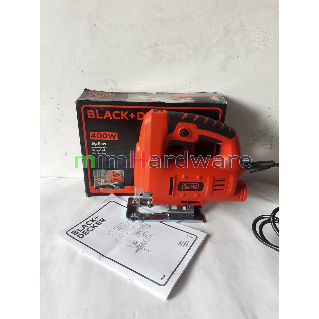 Mesin gergaji jigsaw (with variabel speed) Black & Decker JS20