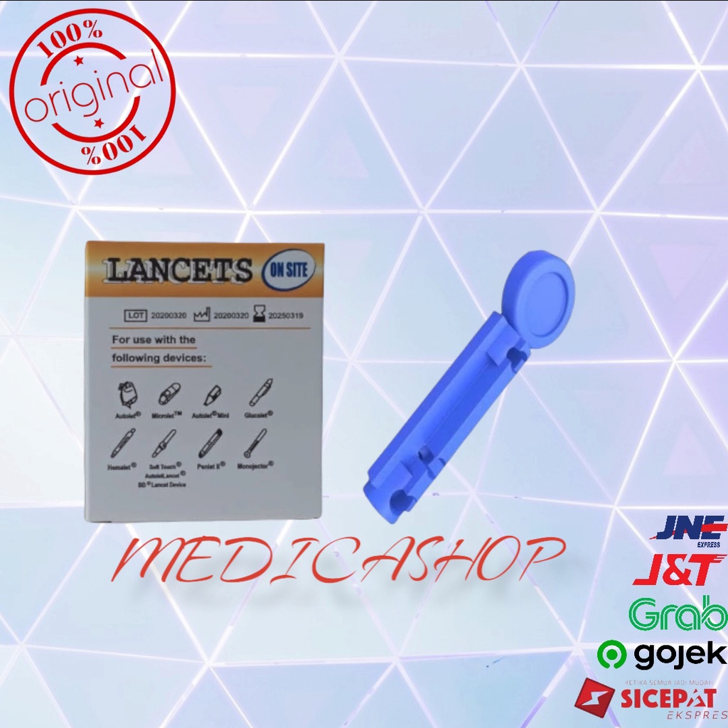 Blood Lancets / Jarum Bekam /jarum lancet 28 g