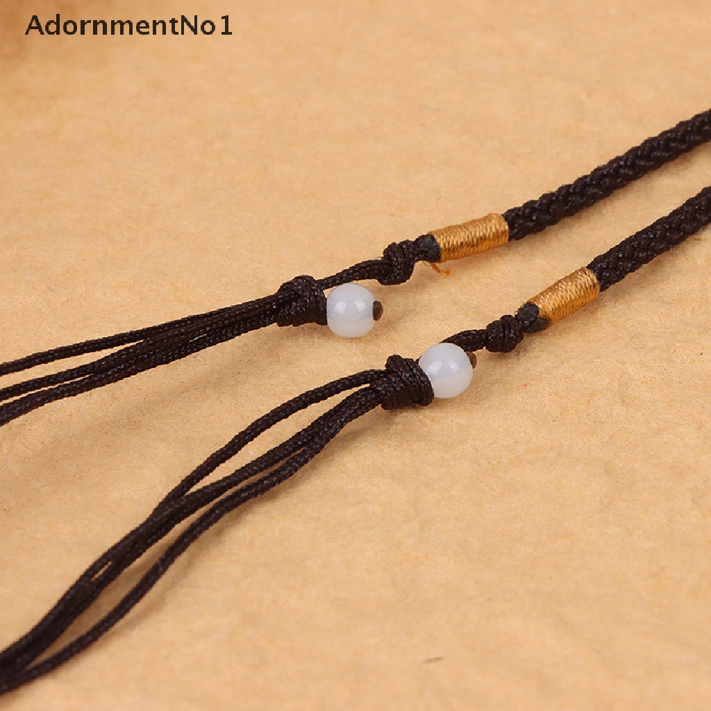 (AdornmentNo1) 1pc Kalung Batu Turmalin Hitam Alami Untuk Wanita