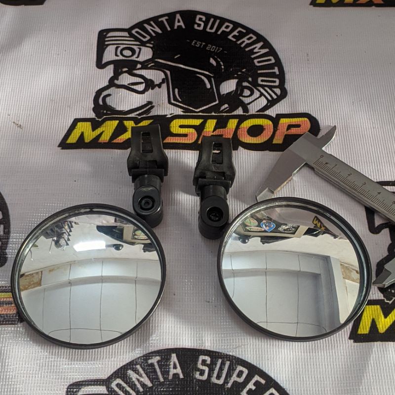 Spion jalu fatbar supermoto klx crf wr bulat lebar-3