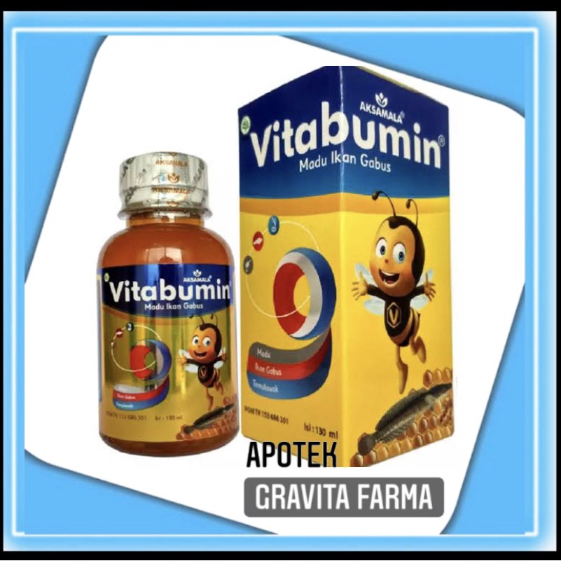 

Vitabumin 130 mL (madu ikan gabus)