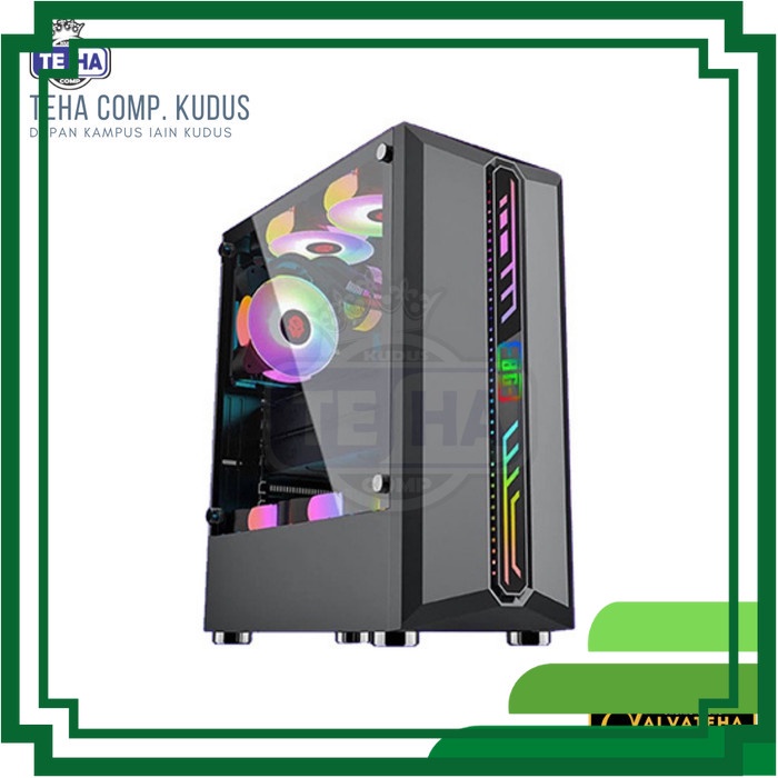 Casing PC Gaming Tanpa Power Supply Simbadda BG06 - Casing CPU Gaming