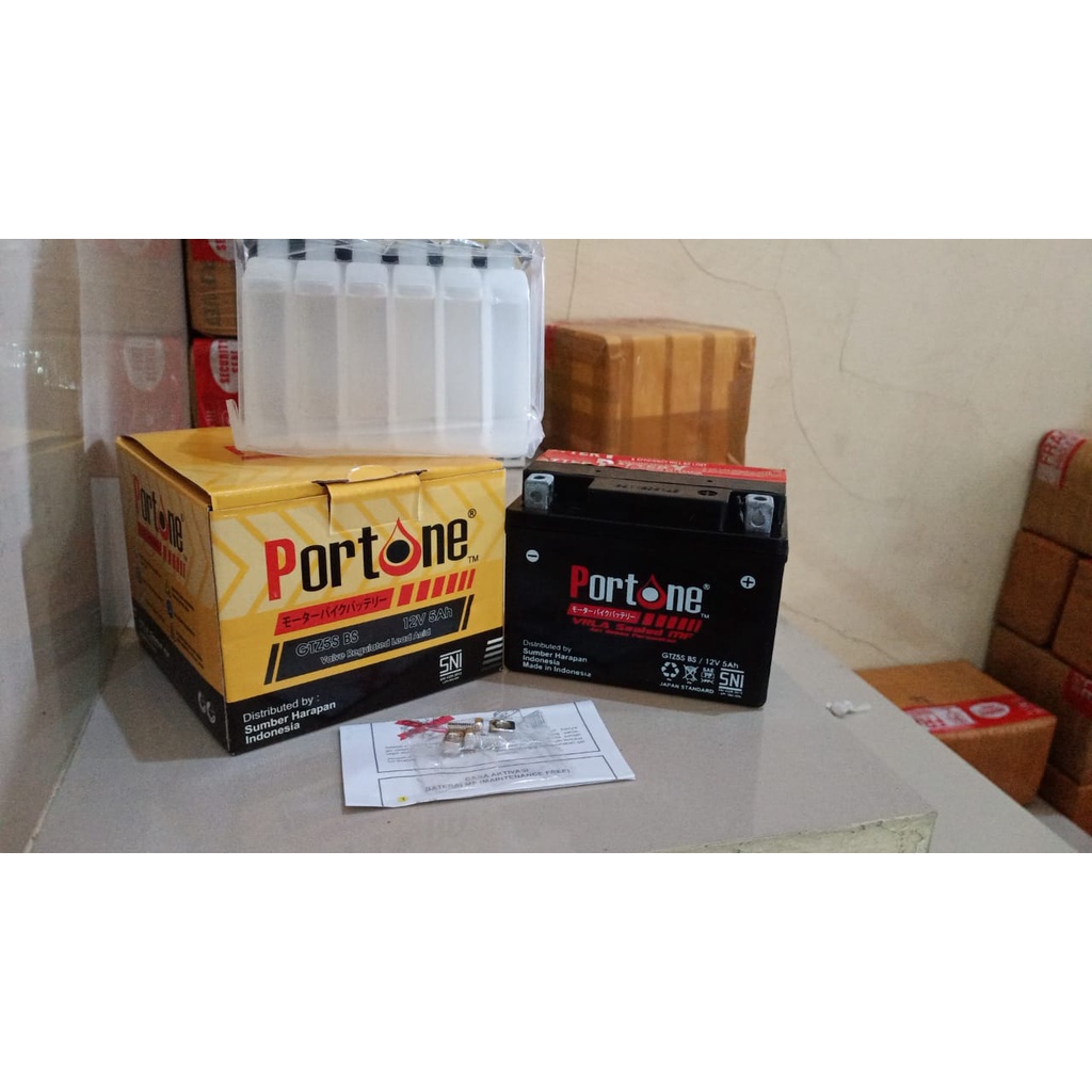 Jual Aki Motor Scoopy GTZ5S Gel MF | Shopee Indonesia