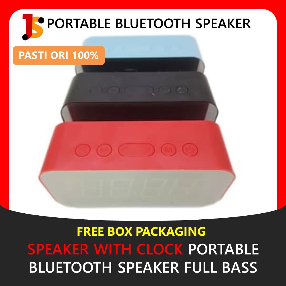 SPEAKER SPEKER BLUETOOTH PORTABLE MINI SPIKER SEPIKER BLUTUT AKTIF WIRELESS SOUND MINI MURAH JS44