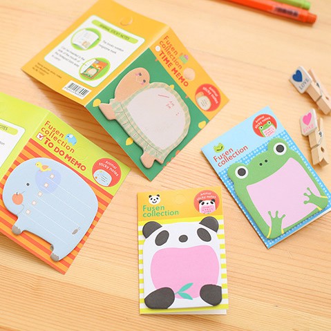 Memo Sticky Note Animal Memo Note-4