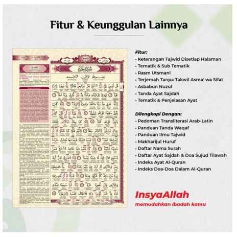 Al Quran AL FATIH (Al-Fatih Quran) Ukuran A5 - 100%ORI