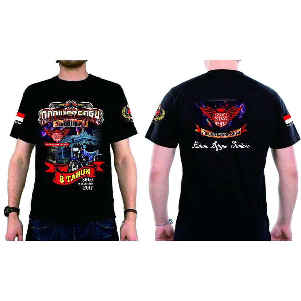 Kaos Motor Honda GL Pro Siluet Design KB Shopee Indonesia