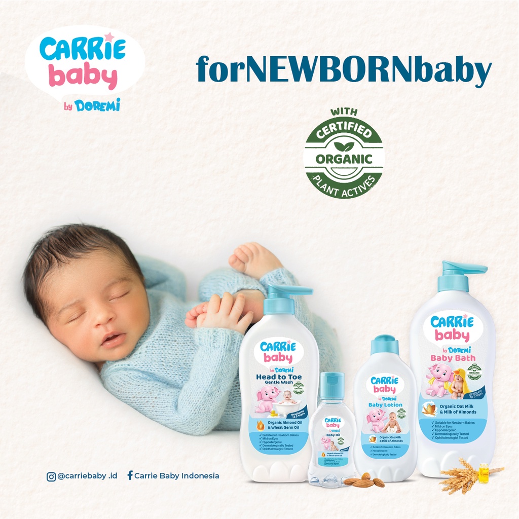 Carrie Baby by Doremi Baby Lotion – Lotion Bayi 250ml