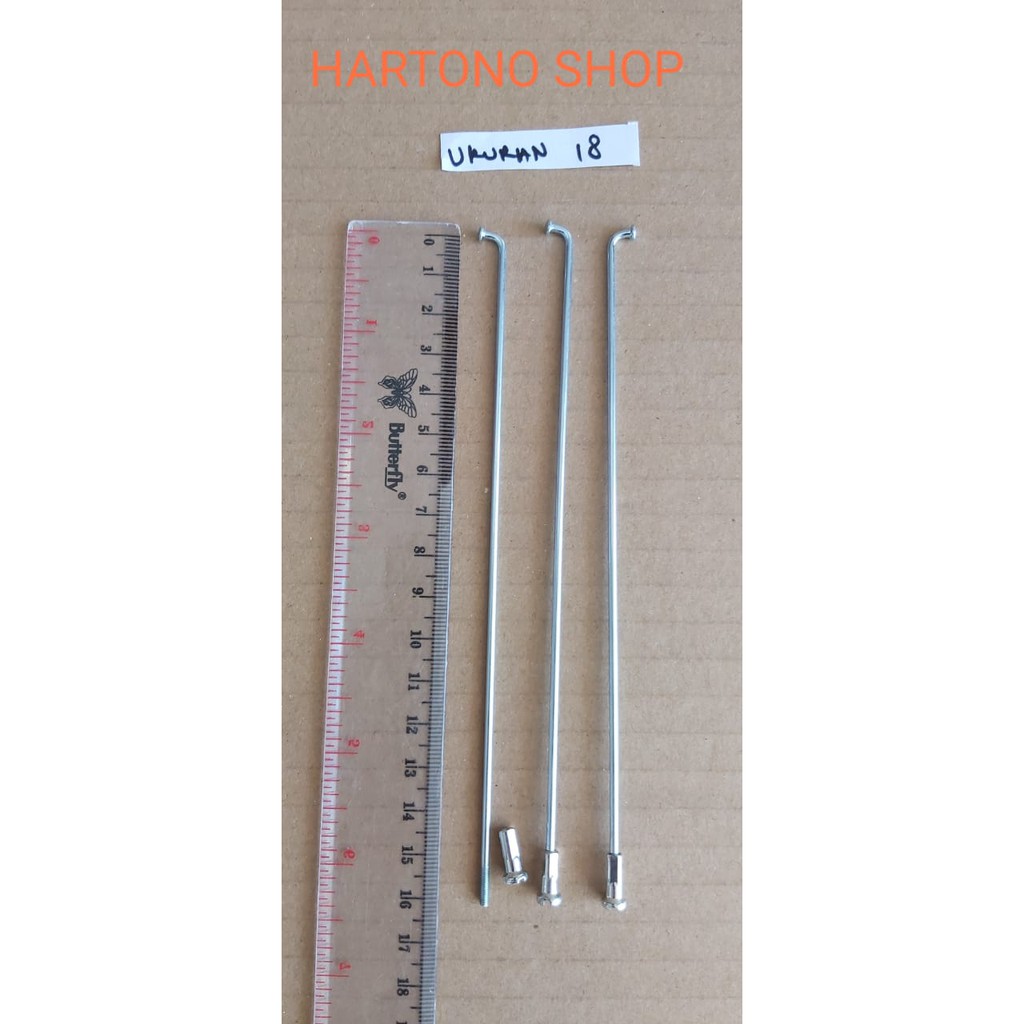 RUJI /SPAK/ JARI JARI SEPEDA UKURAN BAN 18