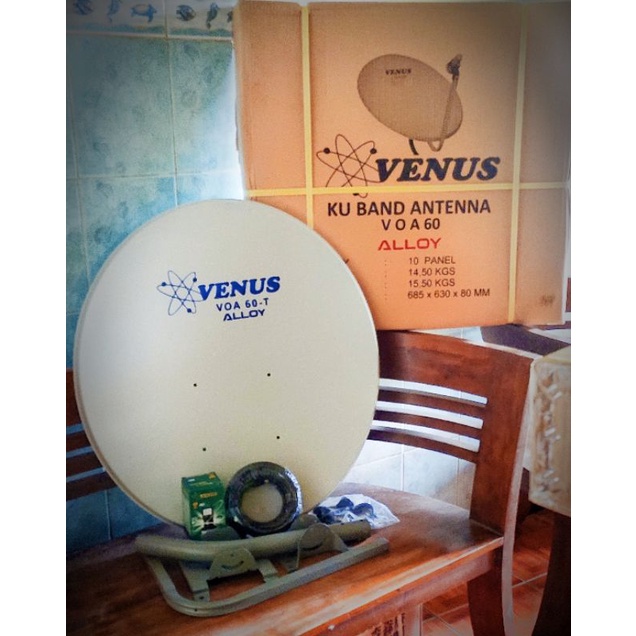 DISH PARABOLA VENUS ALLOY 60 CM ANTI KARAT VOA 60-T KU BAND