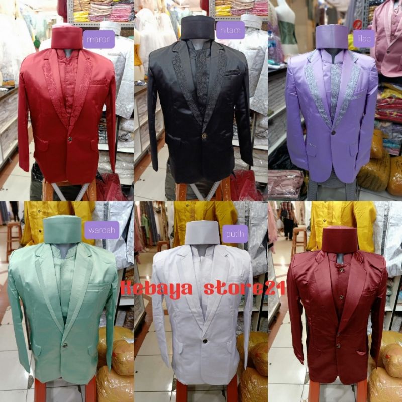 JAS  SONGKET PENGANTEN/JAS BRIDAL /JAS PRIA /BAJU PENGANTIN PRIA / JAS BRIDAL POLOS / BASOFI/JAS PRIA BARU/MANTEN