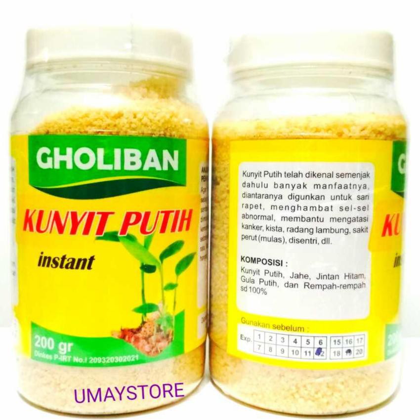 

KUNYIT PUTIH GHOLIBAN minuman INSTANT