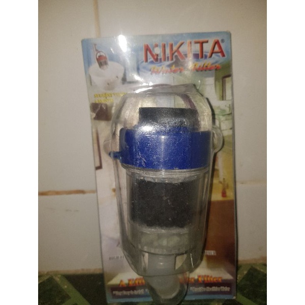 Nikita Water Filter/ Saringan air/ alat penyaring/ pembersih air kotor/ MINUS Karet gantungan kran/ 