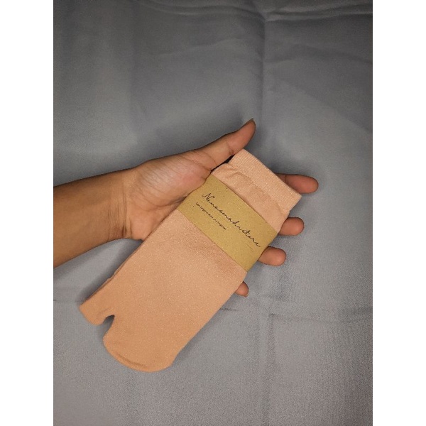 Kaos Kaki Coklat Pendek Semata Kaki | Kaos Kaki Jempol Pendek-6