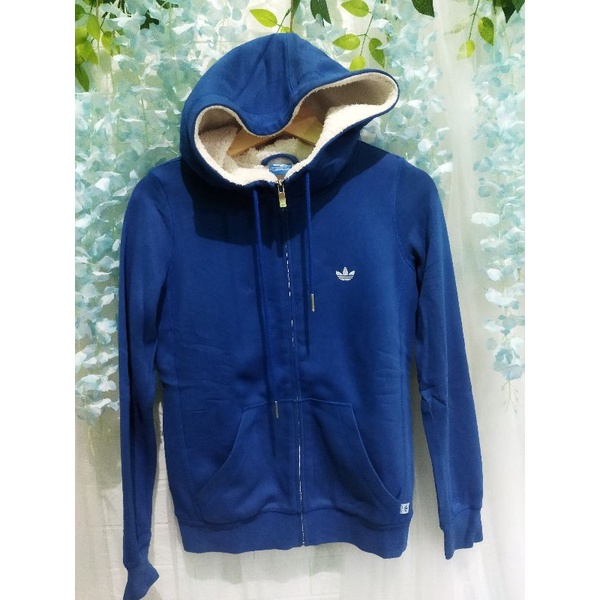 HOODIE ZIPPER ADIDAS SECOND ORIGINAL
