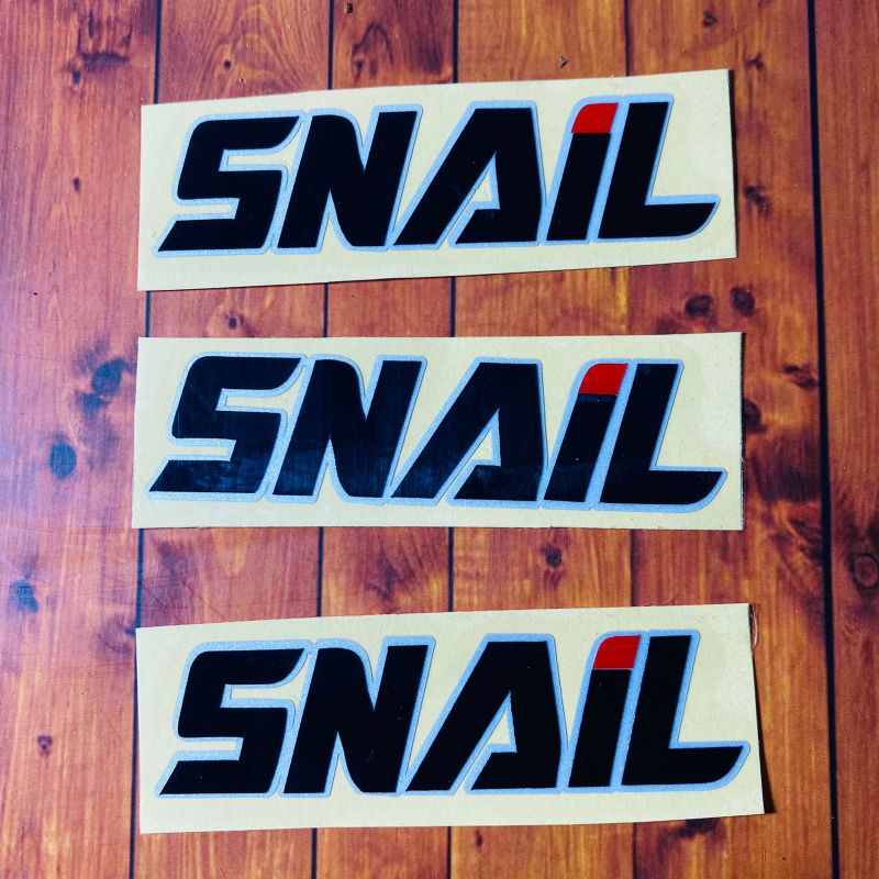 Sticker helm fullface snail cuting sticker SNAIL 1pcs