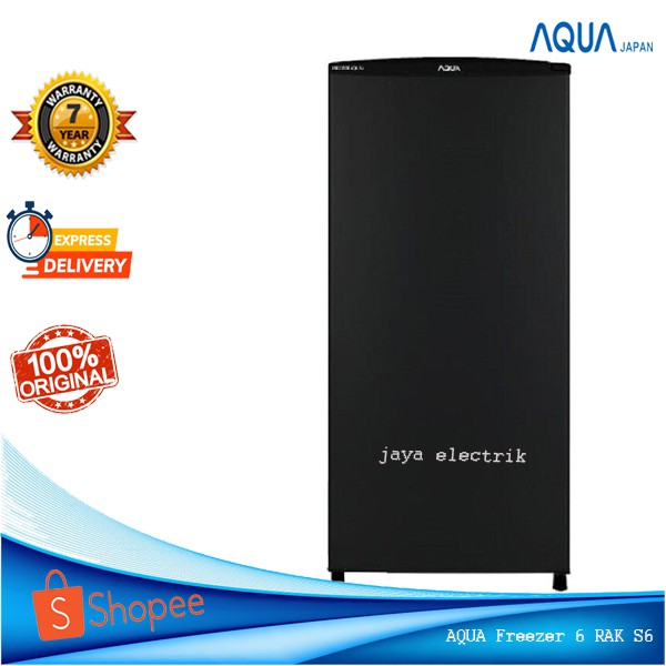 Freezer Aqua Sanyo 6 Rak S6 Low Watt Garansi Resmi 7th