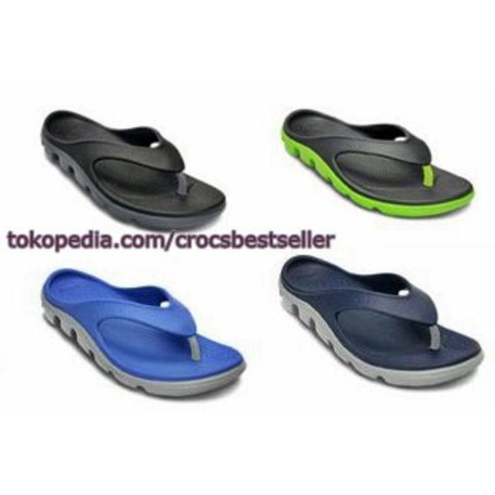 crocs duet sport flip flop