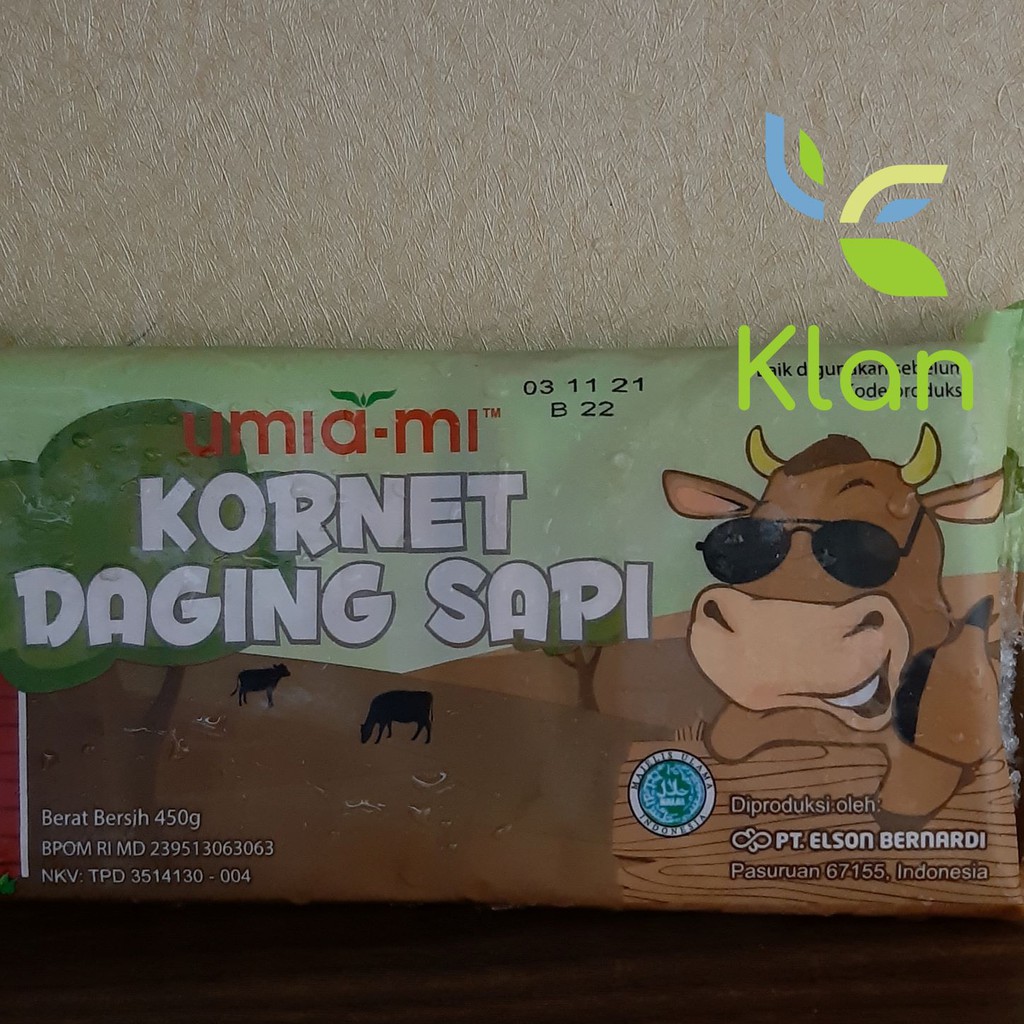 

UMIAMI KORNET SAPI 450GR