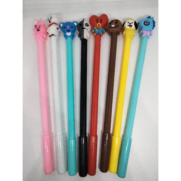 

Pulpen bt21 - pen BTS - pulpen karakter hitam