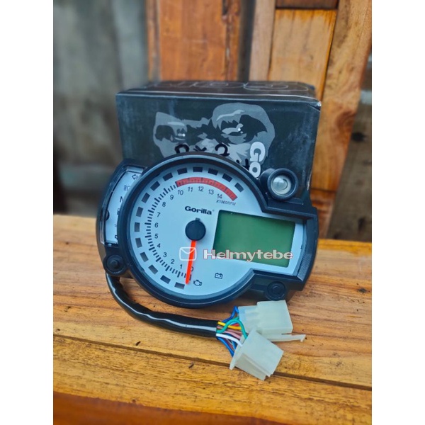 Speedometer spido rx2n putih limited king scorpio japsytle spido koso rx2n putih replica universal