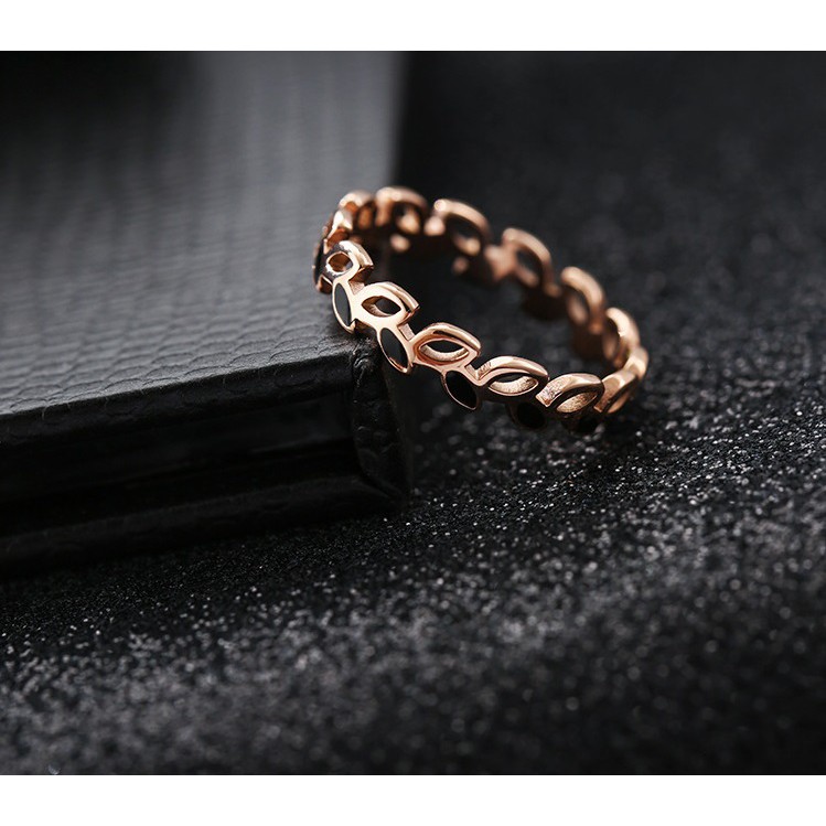 Cincin Titanium Mini Korea Wanita CK125 warna bisa untuk cincin kawin nikah fashion