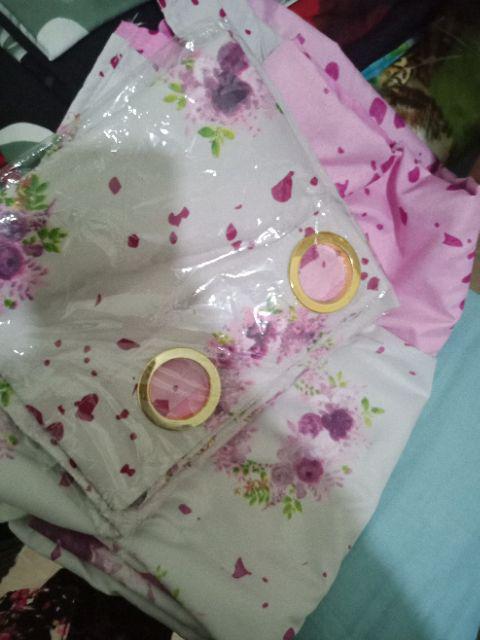 Gorden Tirai Homemade Smokring Motif Bouqet Flower