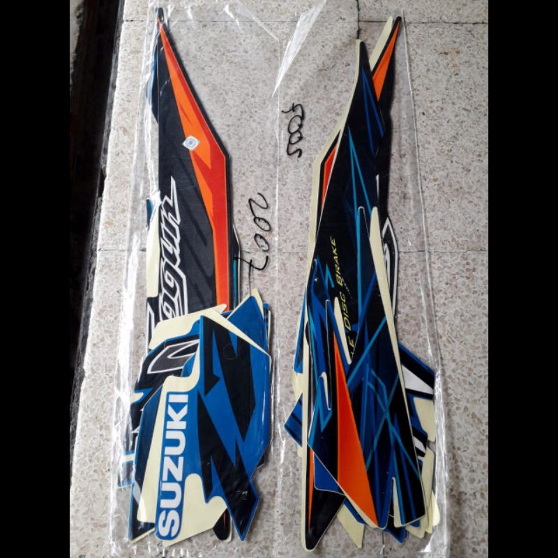 STRIPING STANDAR ORI SHOGUN SP 125 tahun 2007