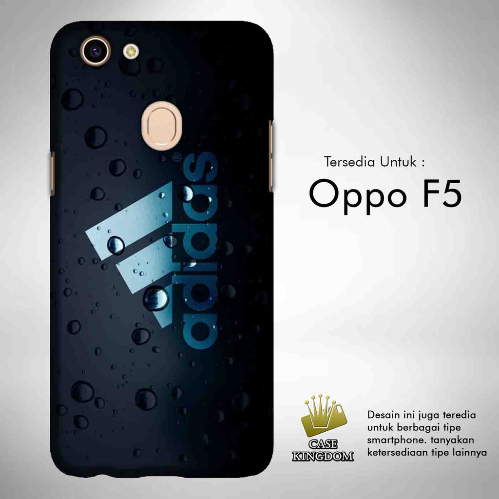 Adidas Logo 5 Casing Custom Oppo F5 Case Cover