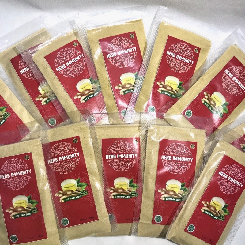 

Herbal Instan Imun Ekstrak Jahe / Wedang Jahe Jamu Bubuk Seduh Instan 50 gram & 100 gram