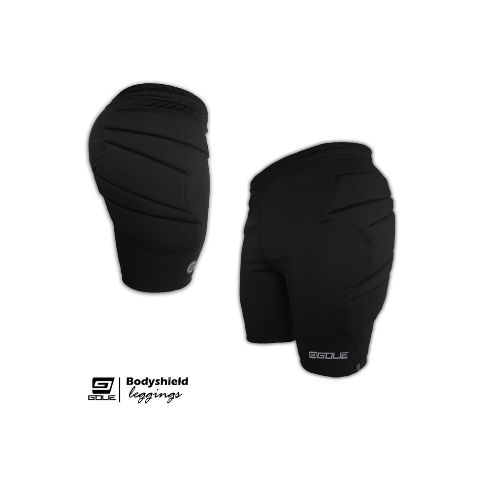 Celana legging kiper pendek compression short bodyshield undershort Golie