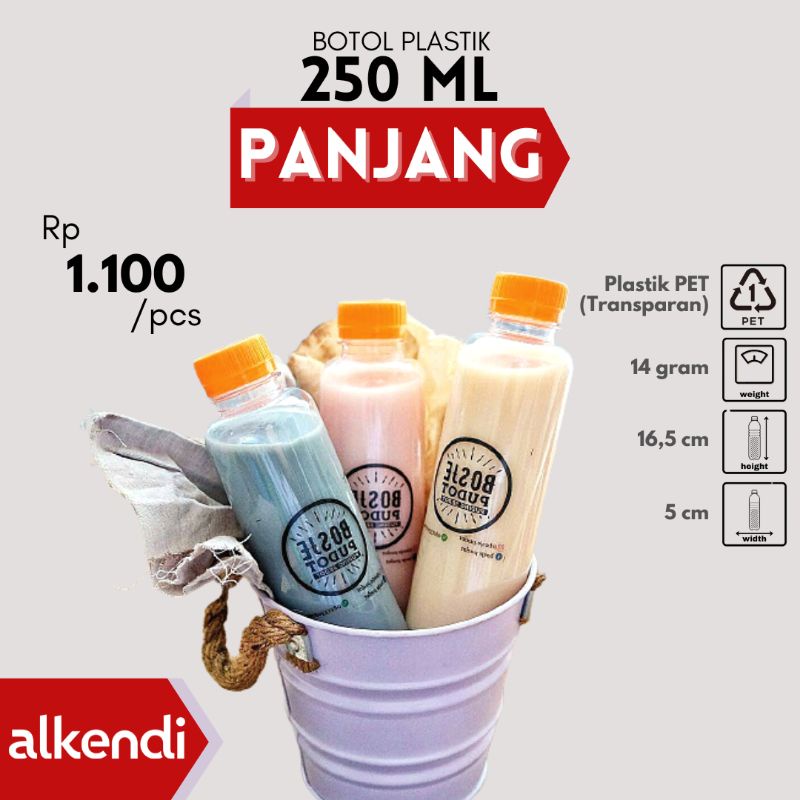 BOTOL PANJANG 250 ML