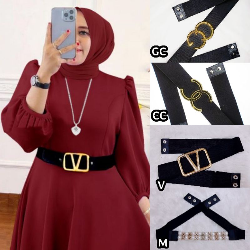 [Fashion Muslim] BELT accecoris gamis/dress wanita murah terlaris