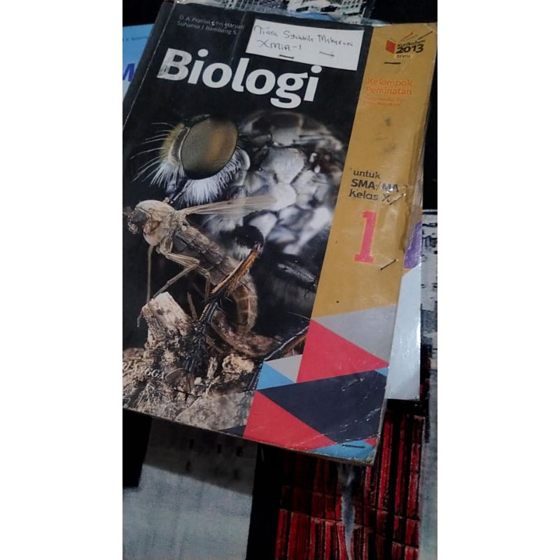 BUKU BIOLOGI KLS X PRELOVED (BEKAS) PENERBIT ERLANGGA